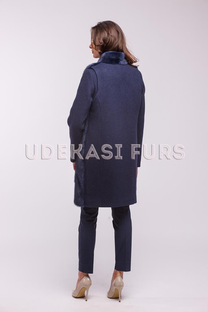 Пальто с мехом норки 9020-01 от магазина Udekasi Furs  - #2